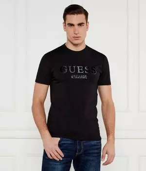 Футболки Slim fit Guess Jeans, черный