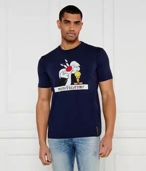 Футболки Slim fit Iceberg, синий