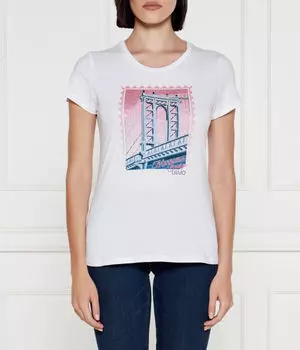 Футболки Slim fit Liu Jo, белый