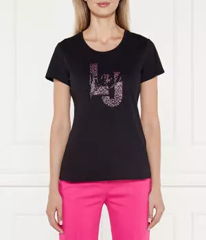 Футболки Slim fit Liu Jo, черный