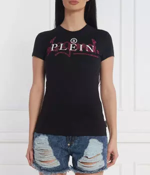 Футболки Slim fit Philipp Plein, черный