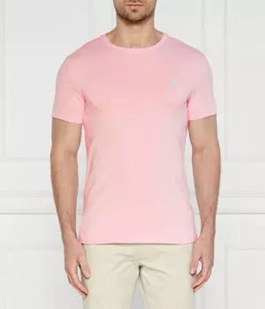 Футболки Slim fit Polo Ralph Lauren, коричневый
