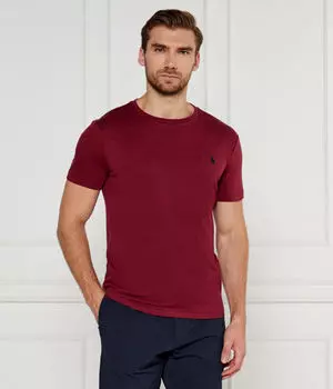 Футболки Slim fit Polo Ralph Lauren, красный