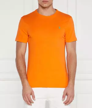 Футболки Slim fit Polo Ralph Lauren, оранжевый