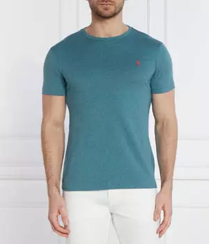 Футболки Slim fit Polo Ralph Lauren, синий