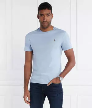 Футболки Slim fit Polo Ralph Lauren, синий