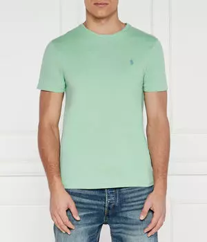 Футболки Slim fit Polo Ralph Lauren, зеленый