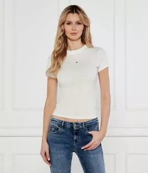 Футболки Slim fit Tommy Jeans, экрю