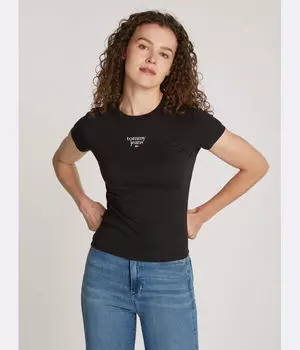 Футболки Slim fit Tommy Jeans, черный