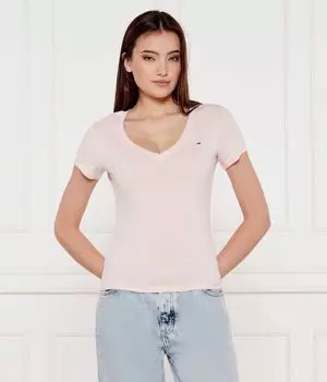 Футболки Slim fit Tommy Jeans, коричневый