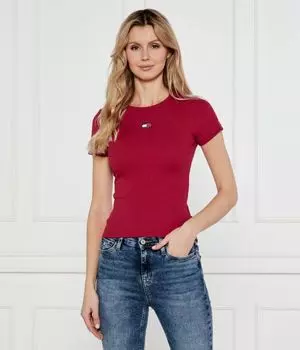 Футболки Slim fit Tommy Jeans, красный