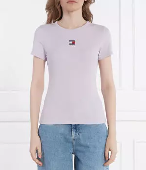 Футболки Slim fit Tommy Jeans, лавандовый