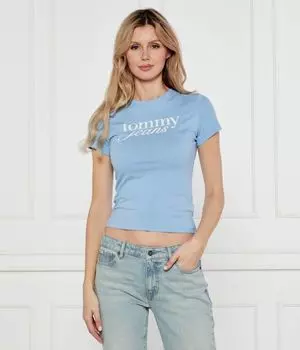 Футболки Slim fit Tommy Jeans, синий