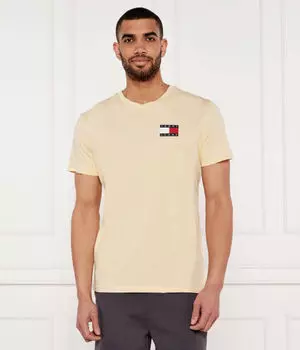 Футболки Slim fit Tommy Jeans, зеленый