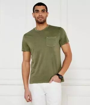 Футболки Slim fit Tommy Jeans, зеленый