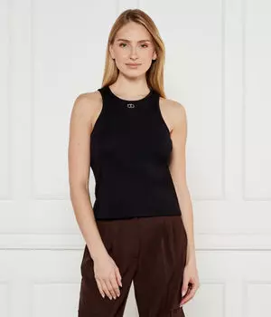 Футболки Slim fit Twinset, черный