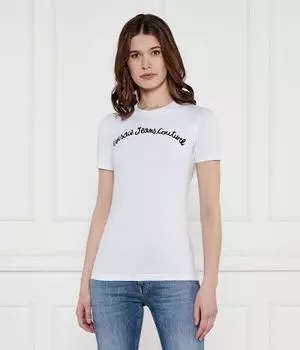 Футболки Slim fit Versace Jeans Couture, белый