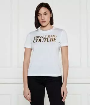 Футболки Slim fit Versace Jeans Couture, белый