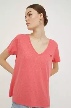 Футболки Superdry, розовый