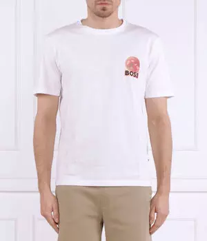 Футболки teeuniverse Relaxed fit Boss Orange, белый