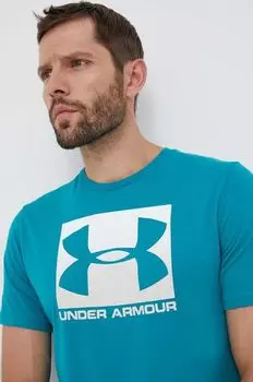 Футболки Under Armour, бирюзовый