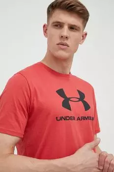 Футболки Under Armour, гранат