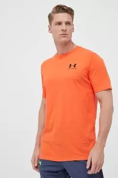 Футболки Under Armour, оранжевый