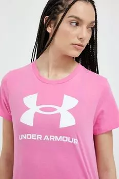 Футболки Under Armour, розовый