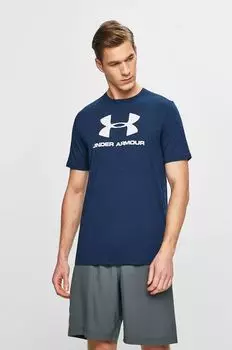 Футболки Under Armour, темно-синий