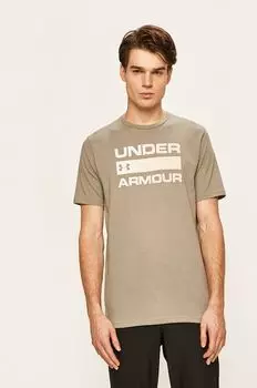Футболки Under Armour, зеленый