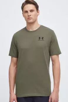 Футболки Under Armour, зеленый