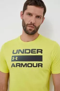 Футболки Under Armour, желтый