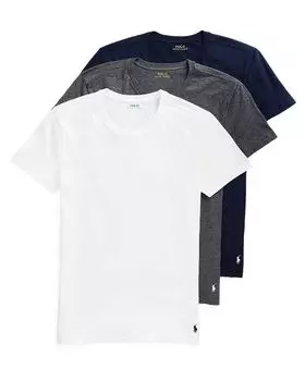 Футболки упаковка 3 шт Polo Ralph Lauren, мультиколор