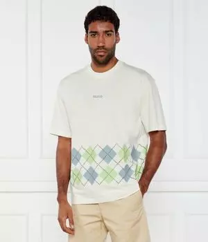 Футболки в шкафу Oversize fit Hugo, белый