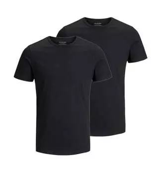 Футболки в упаковке 2 шт Jack & Jones, черный