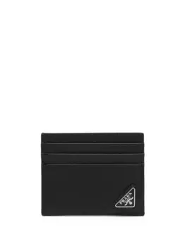 Футляр для карт с логотипом Prada, черный