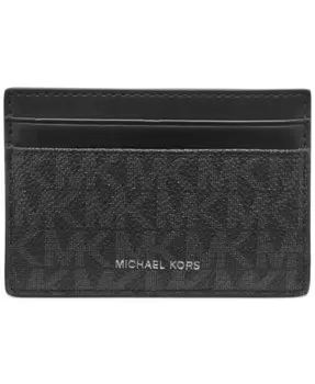 Футляр для мужской визитной карточки Mason Signature Michael Kors, черный