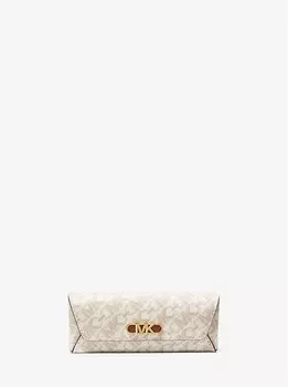 Футляр для очков с логотипом Empire Signature Michael Kors, ванильный