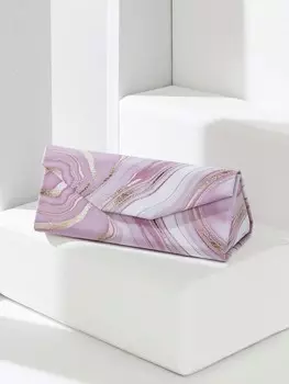 Футляр для солнцезащитных очков с 3D рисунком, розовый