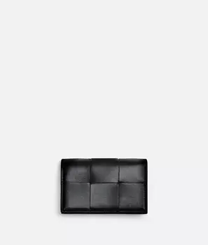 футляр для визиток Bottega Veneta, черный