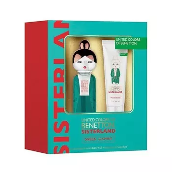 Футляр Sisterland Green Jasmine 80 мл Benetton