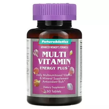 FutureBiotics Advanced Women's Formula мультивитамины Energy Plus, 60 таблеток