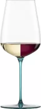 Фужеры Eisch "INSPIRE SENSISPLUS, Made in Germany", (набор, 2 шт, 2 бокала в подарочной упаковке), ножки обработаны вручную, 2 шт 9,1х23,7 см, цвет aqua