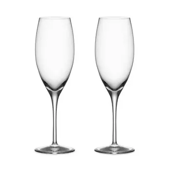 Фужеры Premier Champagne Flute, Set of 2 Orrefors, белый