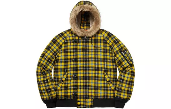 FW18 Стеганая куртка унисекс Supreme