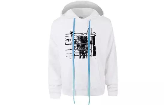 FW19 Толстовка мужская белая Off-White, белый