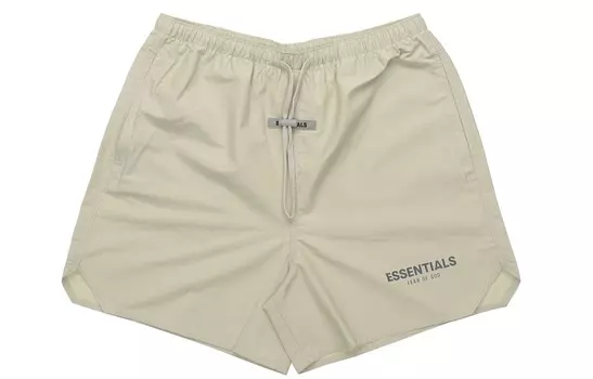 FW20 Повседневные шорты унисекс пыльно-зеленый Fear Of God Essentials, зеленый