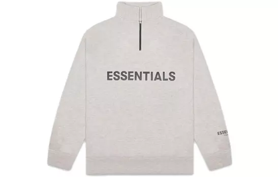 FW20 Толстовка унисекс овсянка Fear Of God Essentials, светло-бежевый