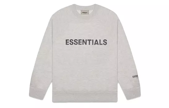 FW20 Толстовка унисекс овсянка Fear Of God Essentials, светло-бежевый
