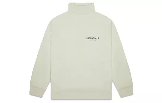 FW20 Толстовка унисекс пыльно-зеленая Fear Of God Essentials, зеленый